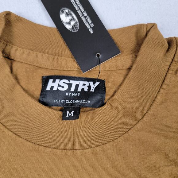 HSTRY by NAS Juneteenth Celebration Tshirt Brown Sz M (755) - Picture 3 of 5